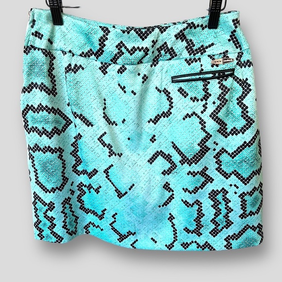 Jamie Sadock Blue/Multi Side Zip Skort Women's - Picture 2 of 5